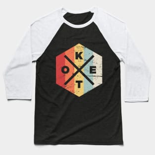 Retro Vintage KETO Icon Baseball T-Shirt